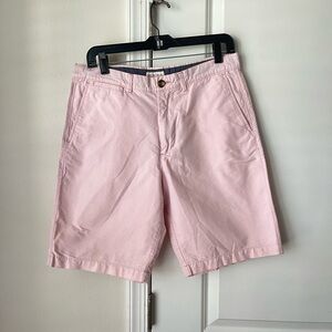 Merona Mens Pink Shorts Sz 30 Spring Summer Shorts 100%Cotton resortwear preppy